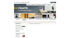 Desktop Screenshot of frantik.cz
