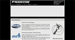 Desktop Screenshot of frantik.co.nz